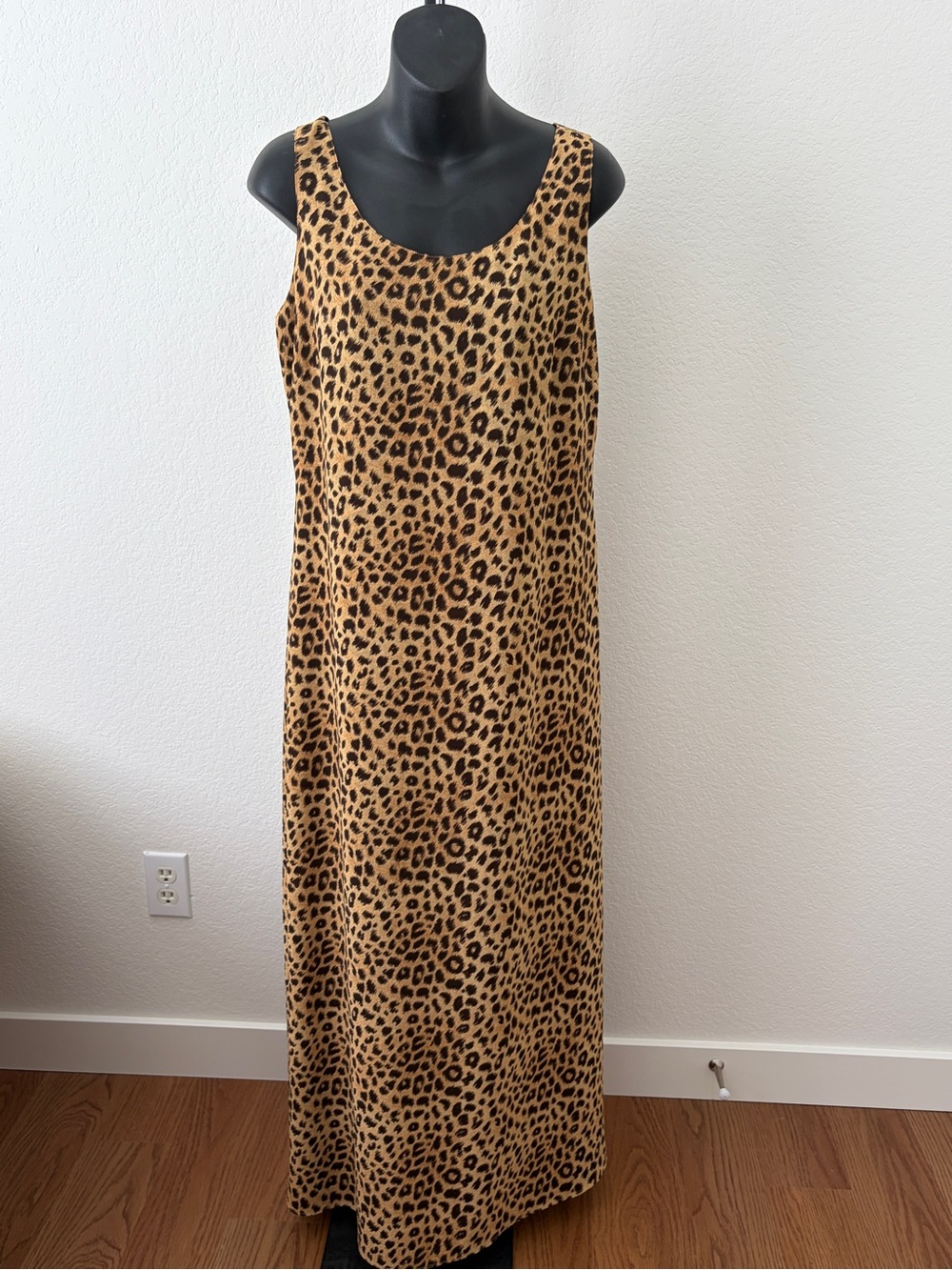 Liz Claiborne Reversible Animal Print Maxi Dress, size L (10/12)